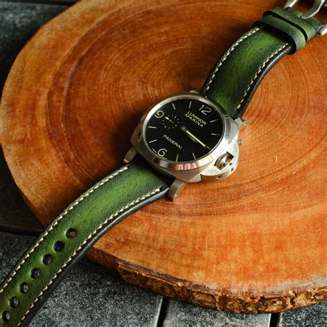 panerai luminor strap size|officine panerai watch straps.